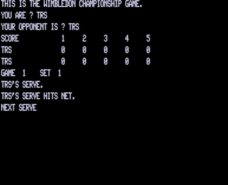 Screen shot